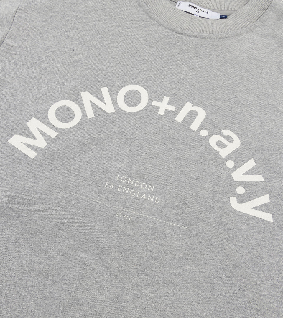 mononavy towel back sweatshirts