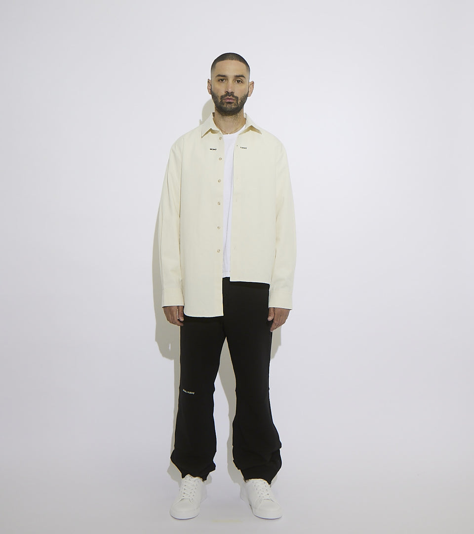 Mononavy canvas shirts natural