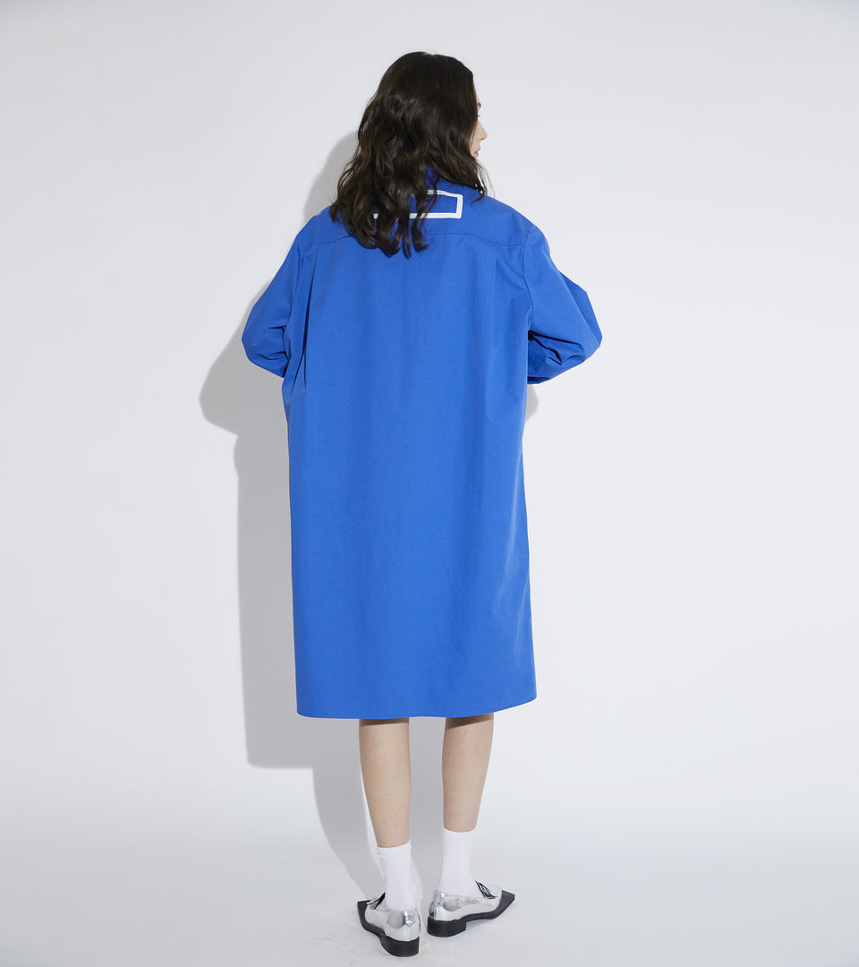 Mono navy long shirts blue