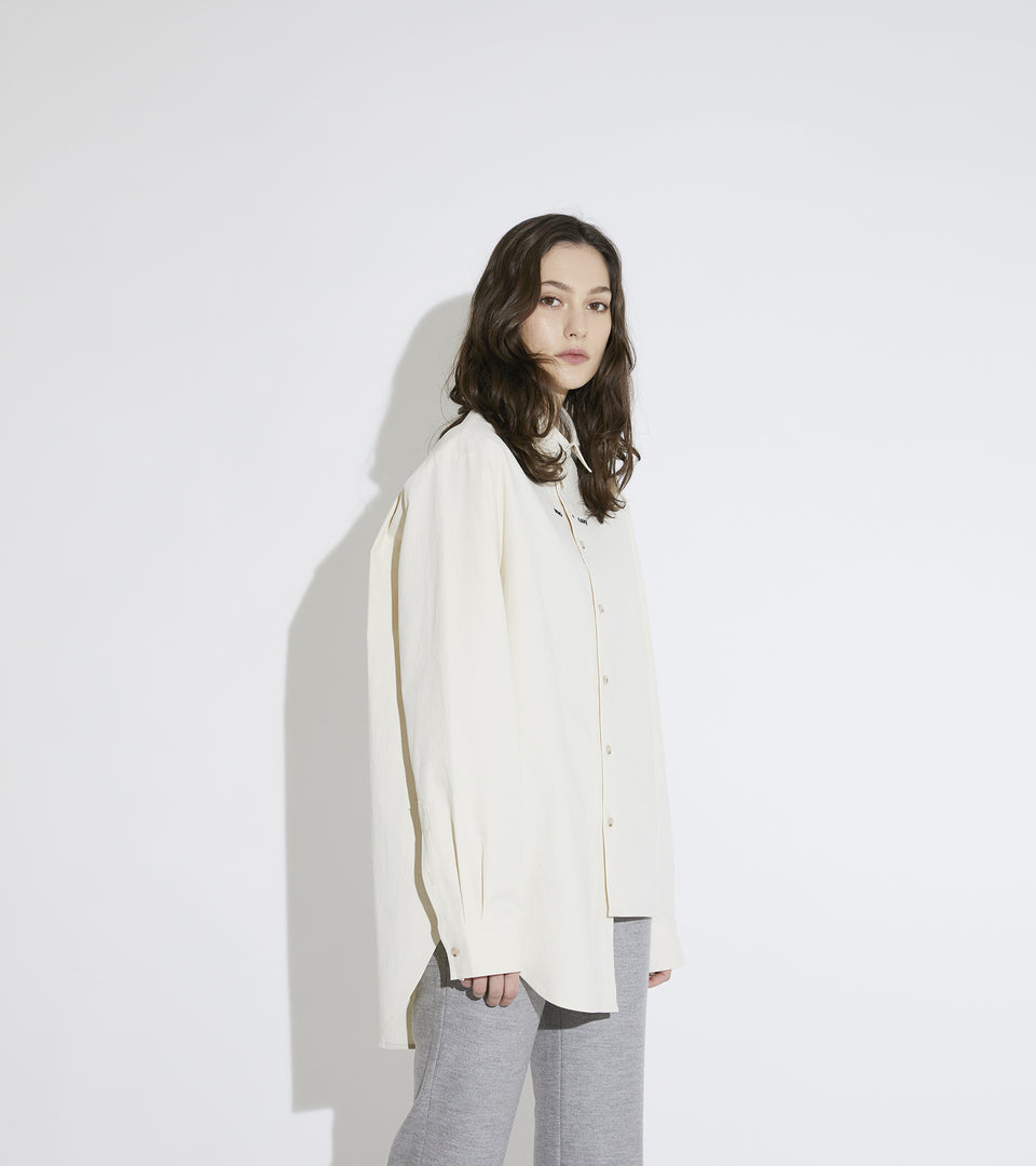 Mononavy canvas shirts natural