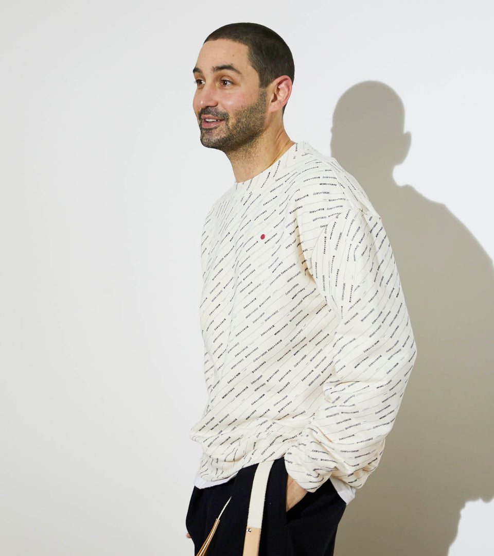 mononavy monogram sweatshirts