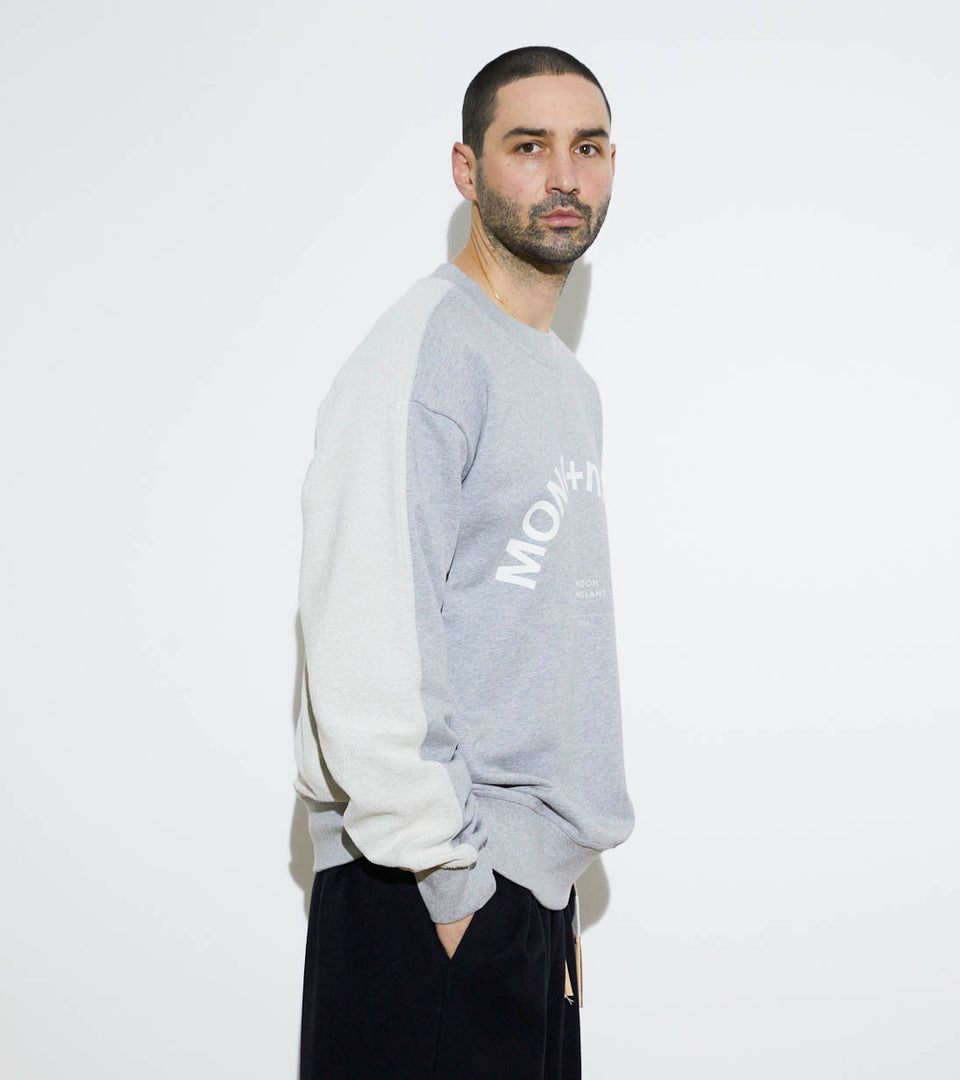 mononavy towel back sweatshirts