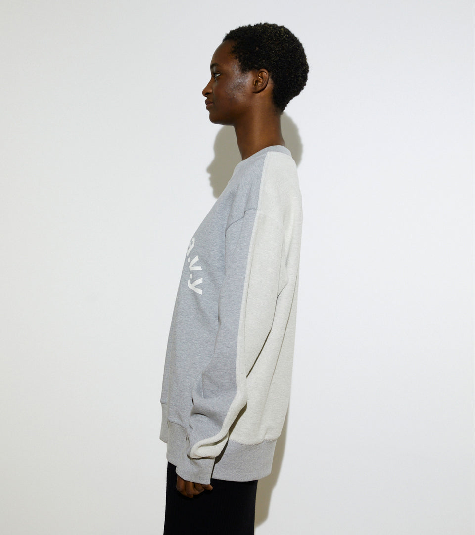 mononavy towel back sweatshirts