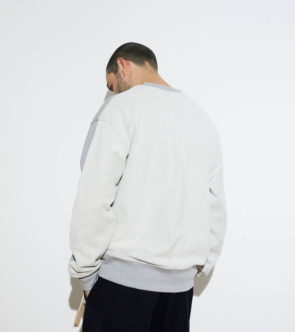mononavy towel back sweatshirts