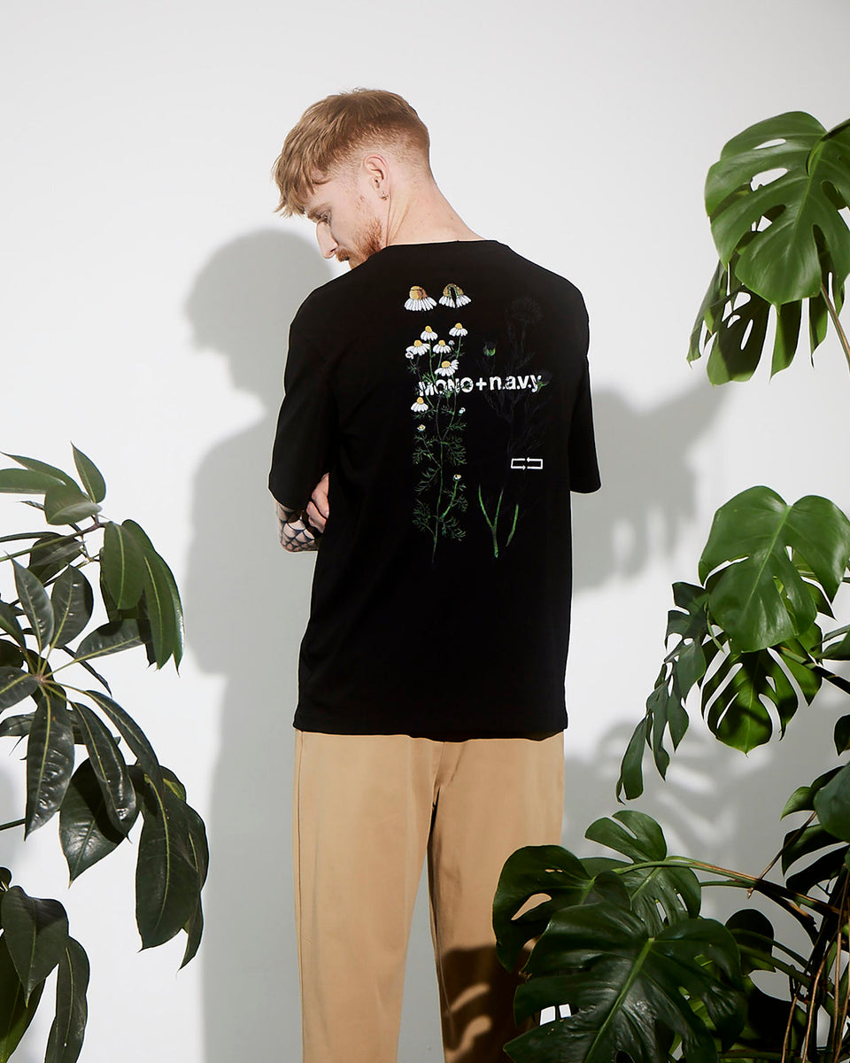 Mononavy Printed T-Shirt Black