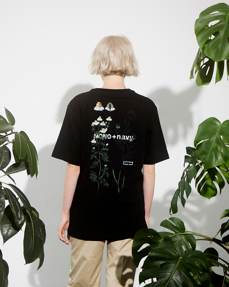 Mononavy Printed T-Shirt Black