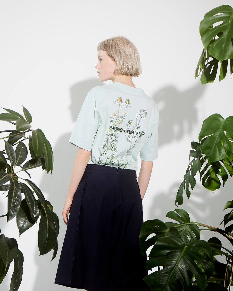 Mononavy Printed T-Shirt Sage Green