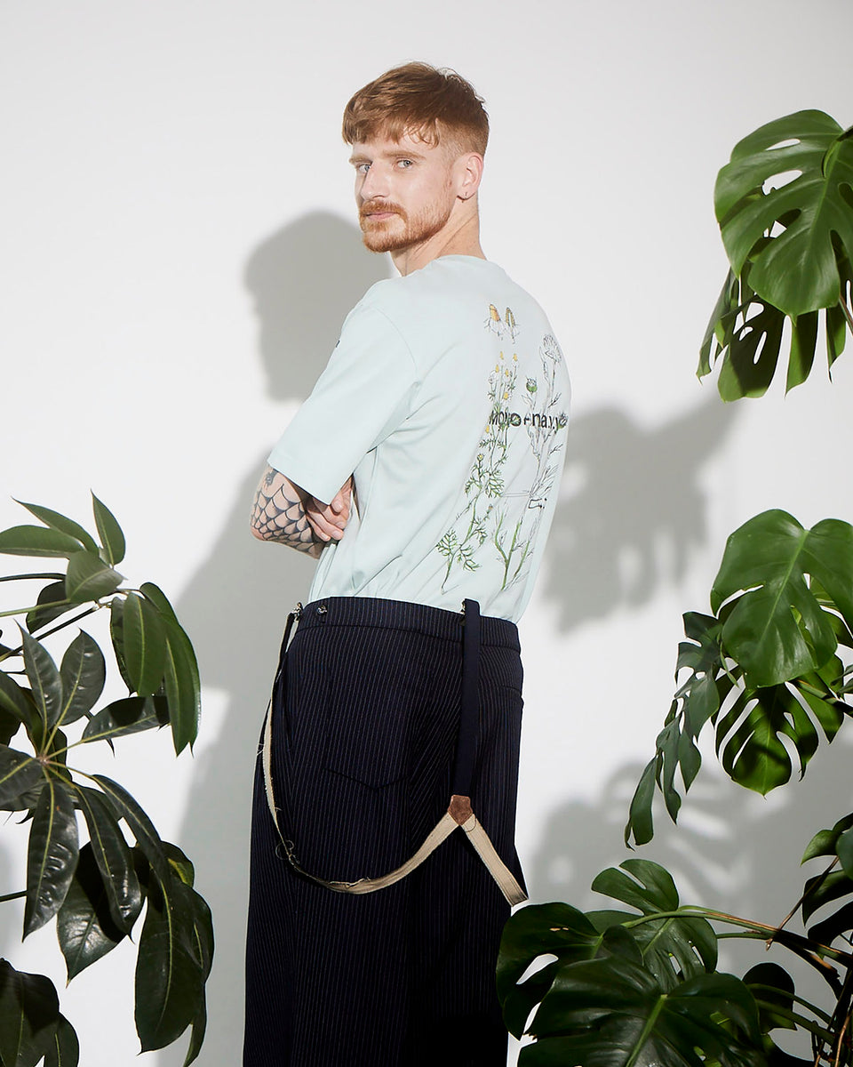 Mononavy Printed T-Shirt Sage Green