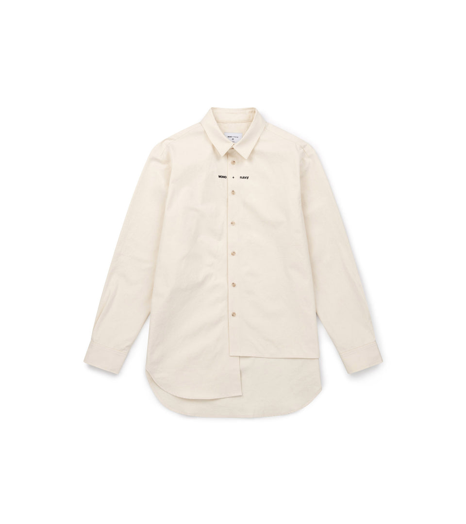 Mononavy canvas shirts natural