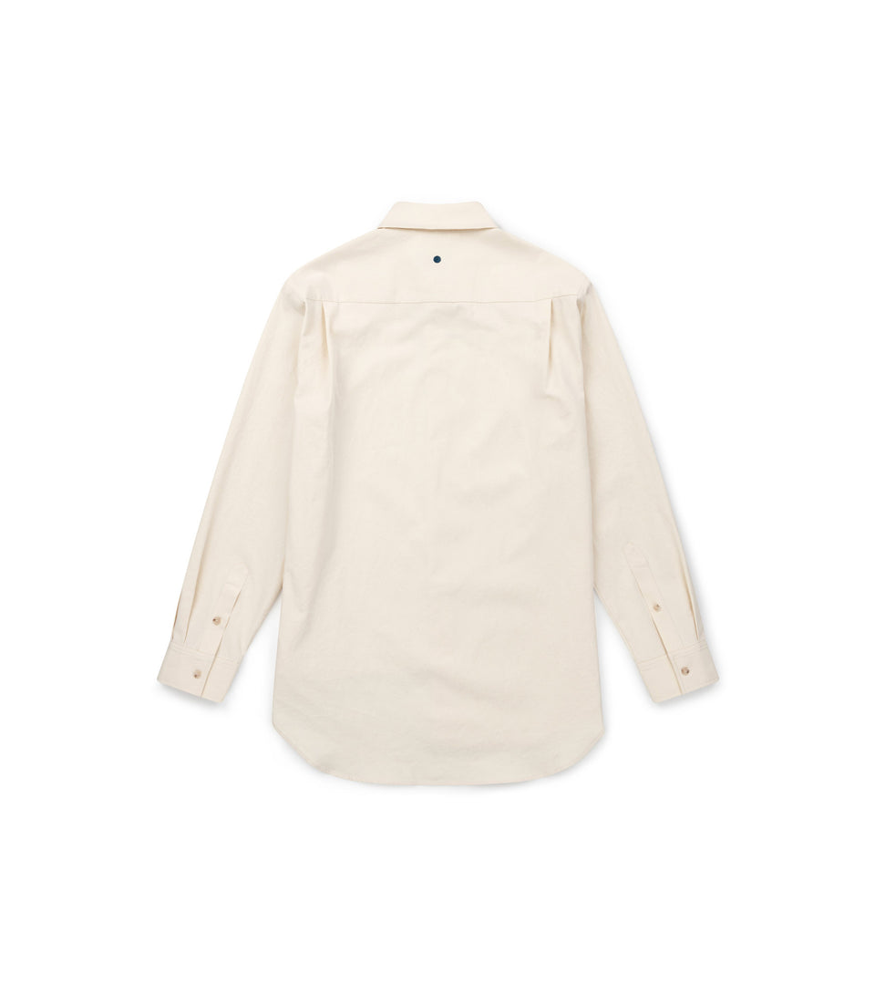 Mononavy canvas shirts natural