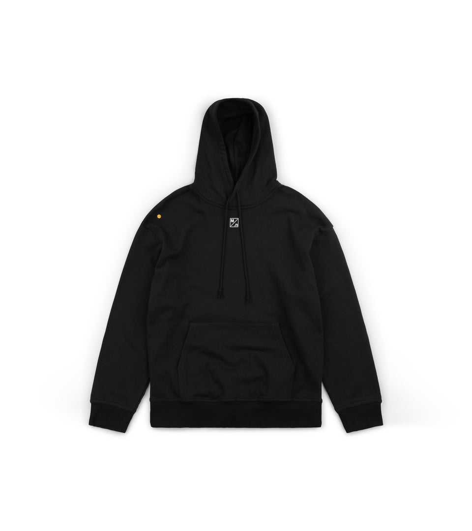 mononavy hooded black