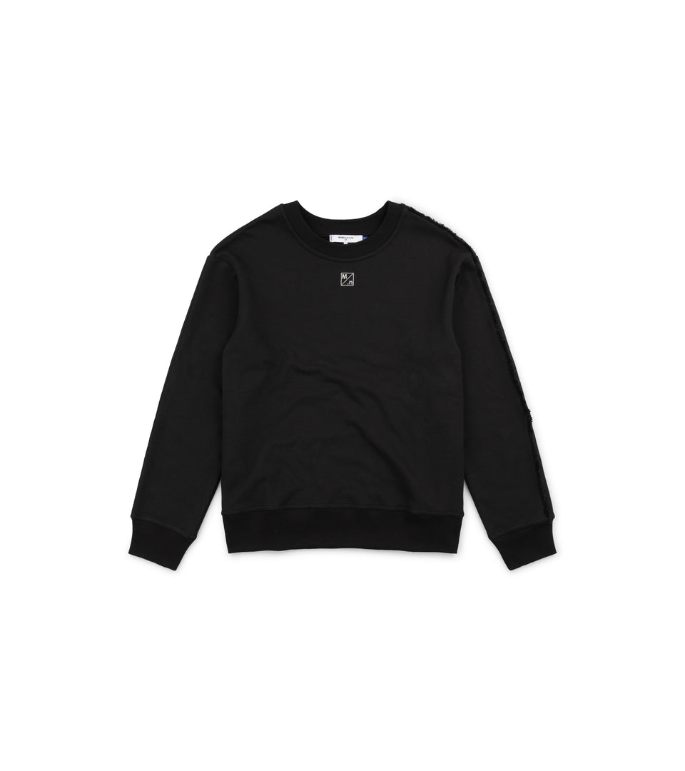 mononavy black sweatshirts