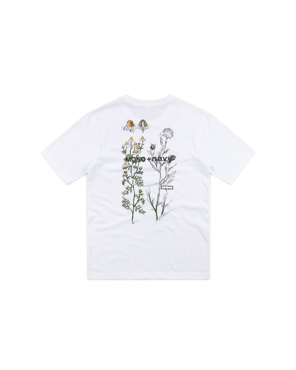 Mononavy Printed T-Shirt Optic White