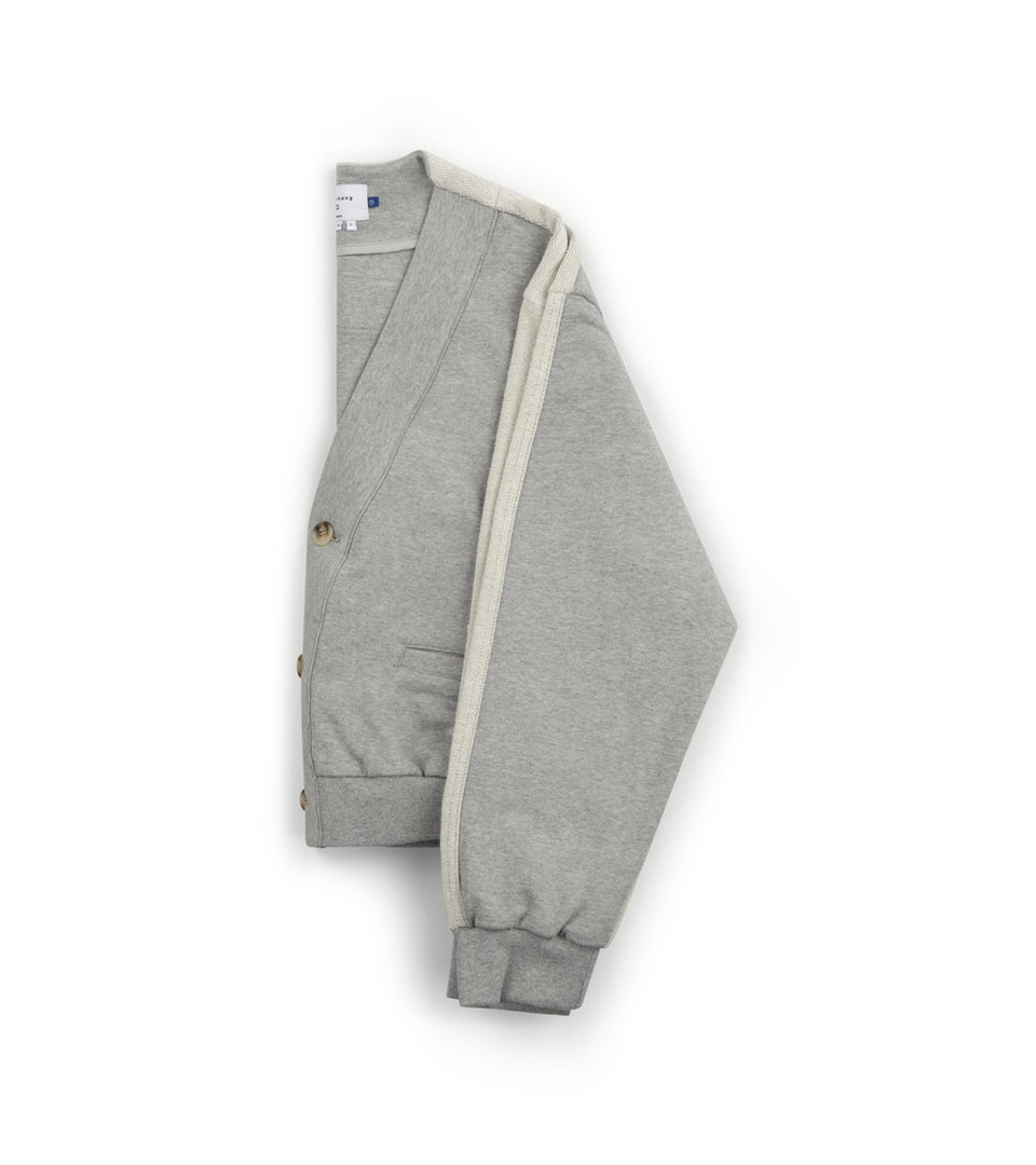 No.o16 – Towel Back Cardigan Grey