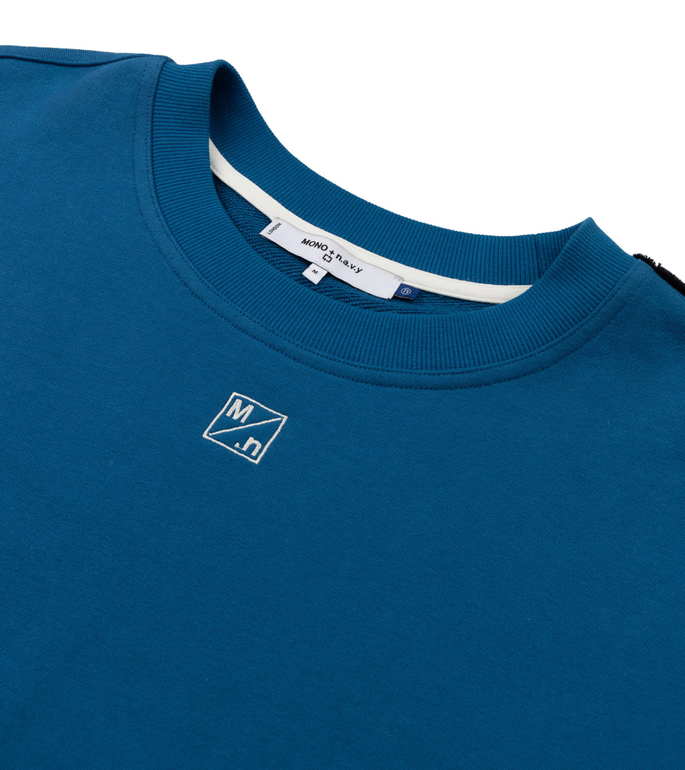 mononavy ocean blue sweatshirts