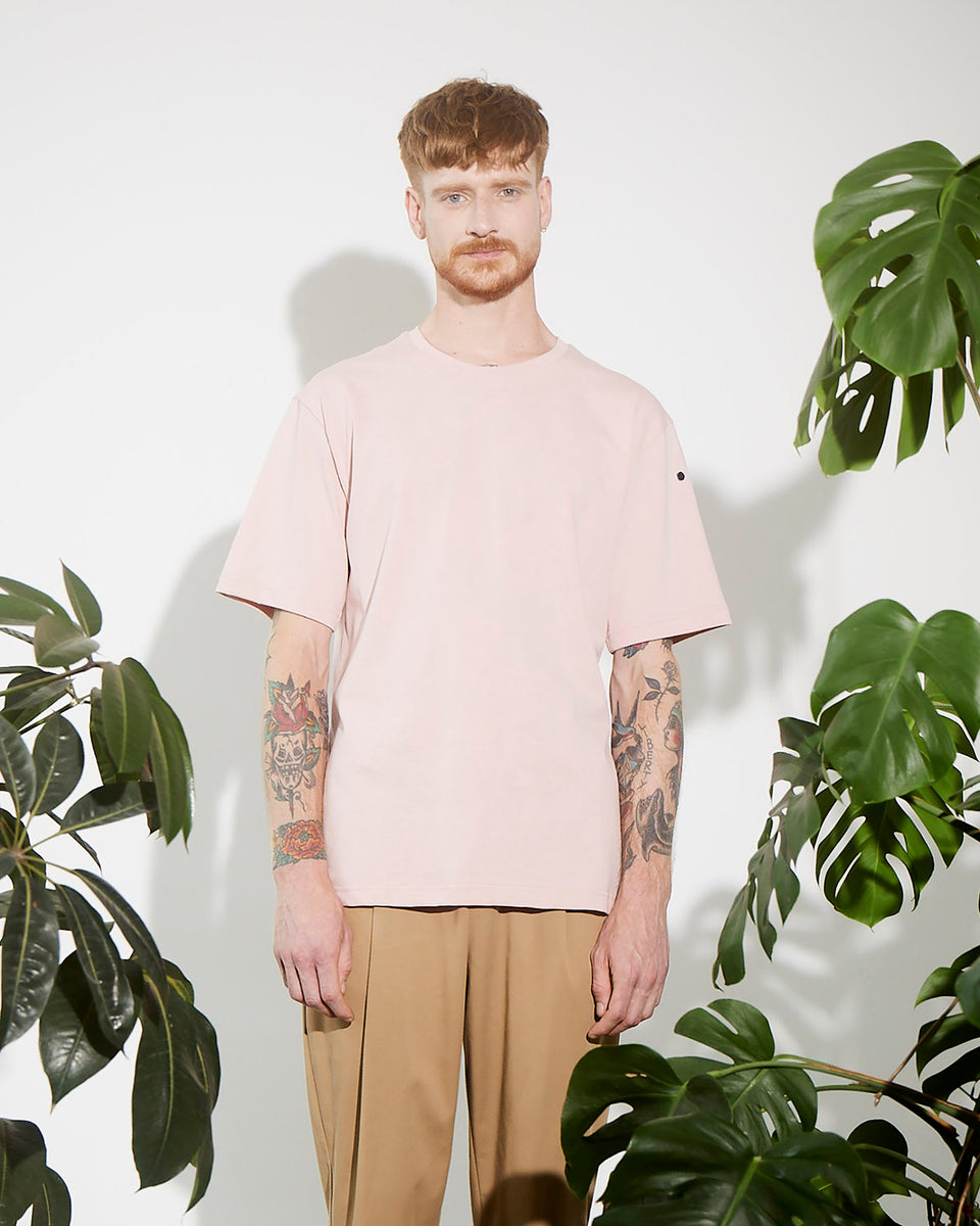 Mononavy Printed T-Shirt Powder Pink