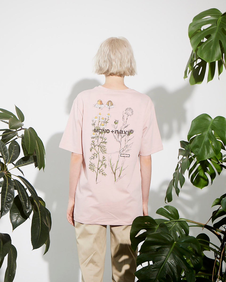 Mononavy Printed T-Shirt Powder Pink